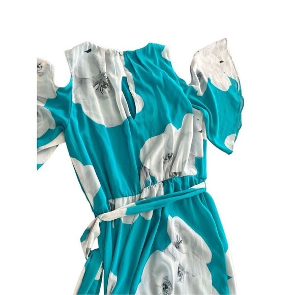 CALVIN KLEIN Chiffon maxi dress size M - Picture 6 of 10